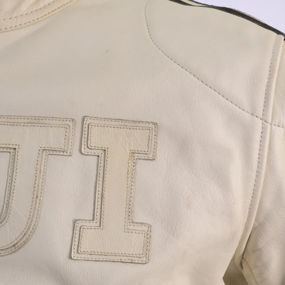 Yohji Yamamoto POUR HOMME ヨウジヤマモトプールオム ｘDAINESEダイネーゼ プロテクターライナー付 レーシング ジャケット 50