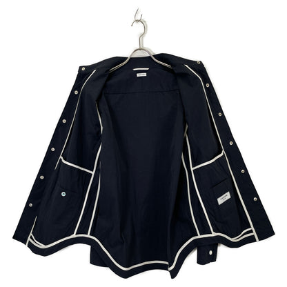 THOM BROWNE トムブラウン MJ0067A-04391415 ﾄﾘｺﾛｰﾙ ｱｰﾑﾊﾞﾝﾄﾞ ｽﾅｯﾌﾟﾎﾞﾀﾝｼﾞｬｹｯﾄ ジャケット 1