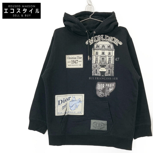 DIOR ディオール 013J605B0531 20SS ｱｰｶｲﾌﾞﾊﾟｯﾁ ﾌﾟﾙｵｰﾊﾞｰﾊﾟｰｶｰ トップス M