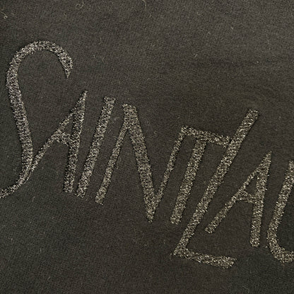 Yves Saint-Laurent イヴサンローラン 23ss 720944 ｸﾞﾘｯﾀｰﾛｺﾞ ｽｳｪｯﾄﾄﾚｰﾅｰ トップス S