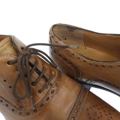 大塚製靴 オオツカセイカ レザー メダリオン ストレートチップ ドレスシューズ メンズ キャメル 40 OT-I7006 シューズ 40