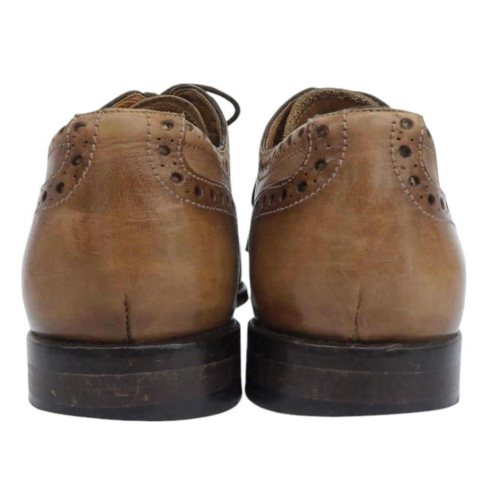 大塚製靴 オオツカセイカ レザー メダリオン ストレートチップ ドレスシューズ メンズ キャメル 40 OT-I7006 シューズ 40