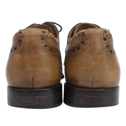 大塚製靴 オオツカセイカ レザー メダリオン ストレートチップ ドレスシューズ メンズ キャメル 40 OT-I7006 シューズ 40