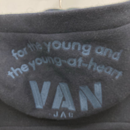 VAN JACKET ヴァンジャケット ﾈｲﾋﾞｰ KW-81504 ｳｰﾙ混 ﾌｰﾄﾞﾛｺﾞ ﾀﾞｯﾌﾙｺｰﾄ コート M