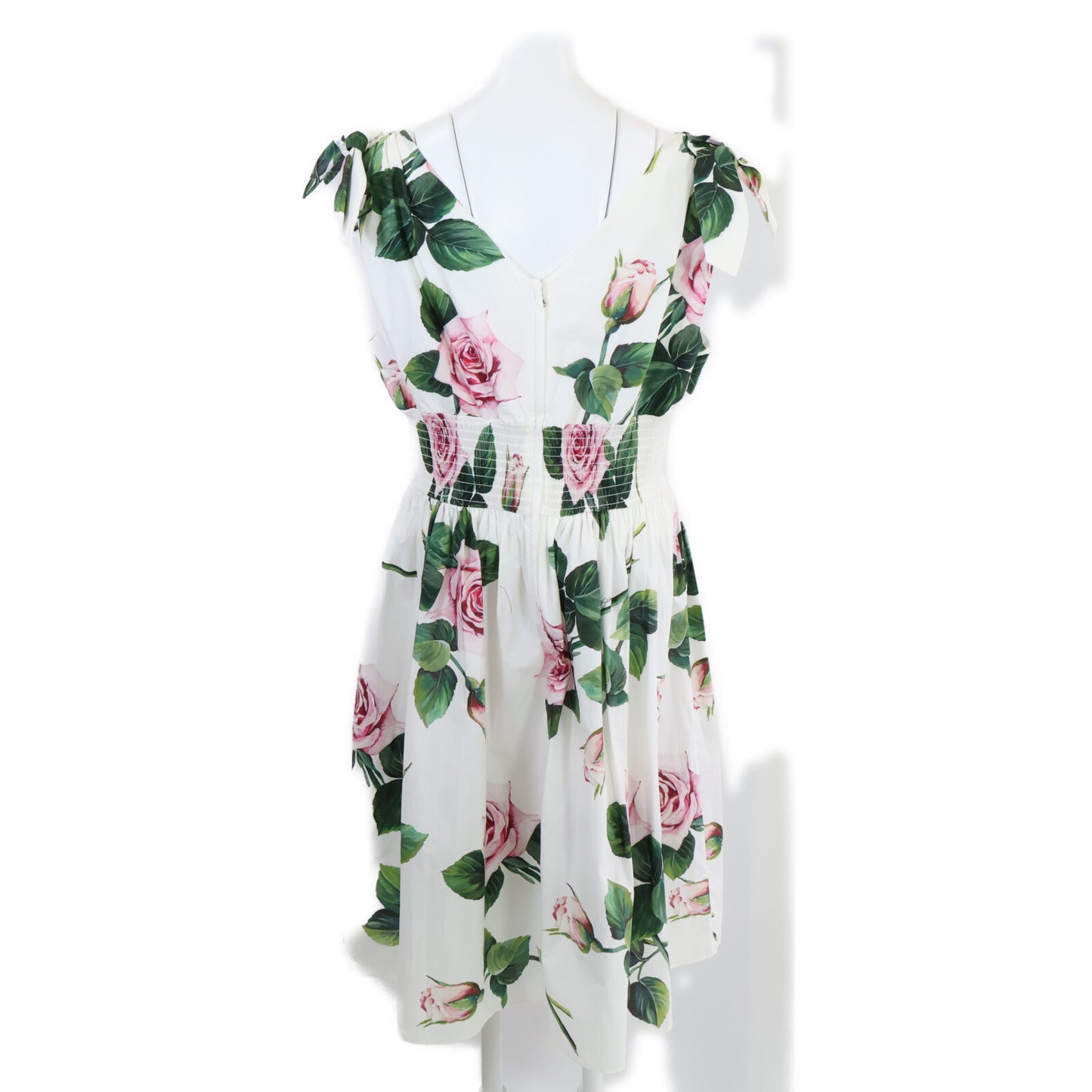 DOLCE&GABBANA ドルチェアンドガッバーナ 【新品/国内正規】F610AT/HS5FZ フラワープリント ノースリーブ ワンピース 50