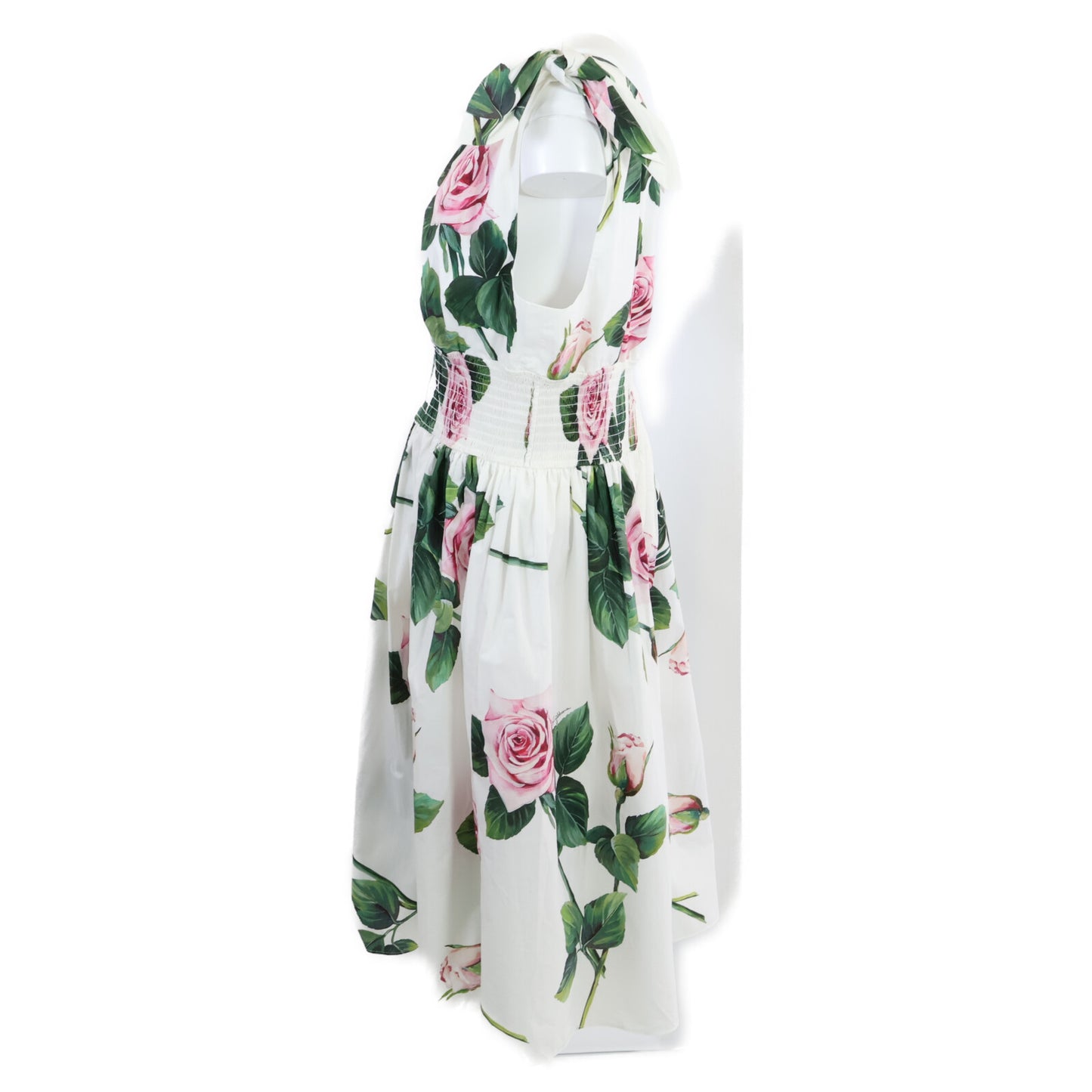 DOLCE&GABBANA ドルチェアンドガッバーナ 【新品/国内正規】F610AT/HS5FZ フラワープリント ノースリーブ ワンピース 50