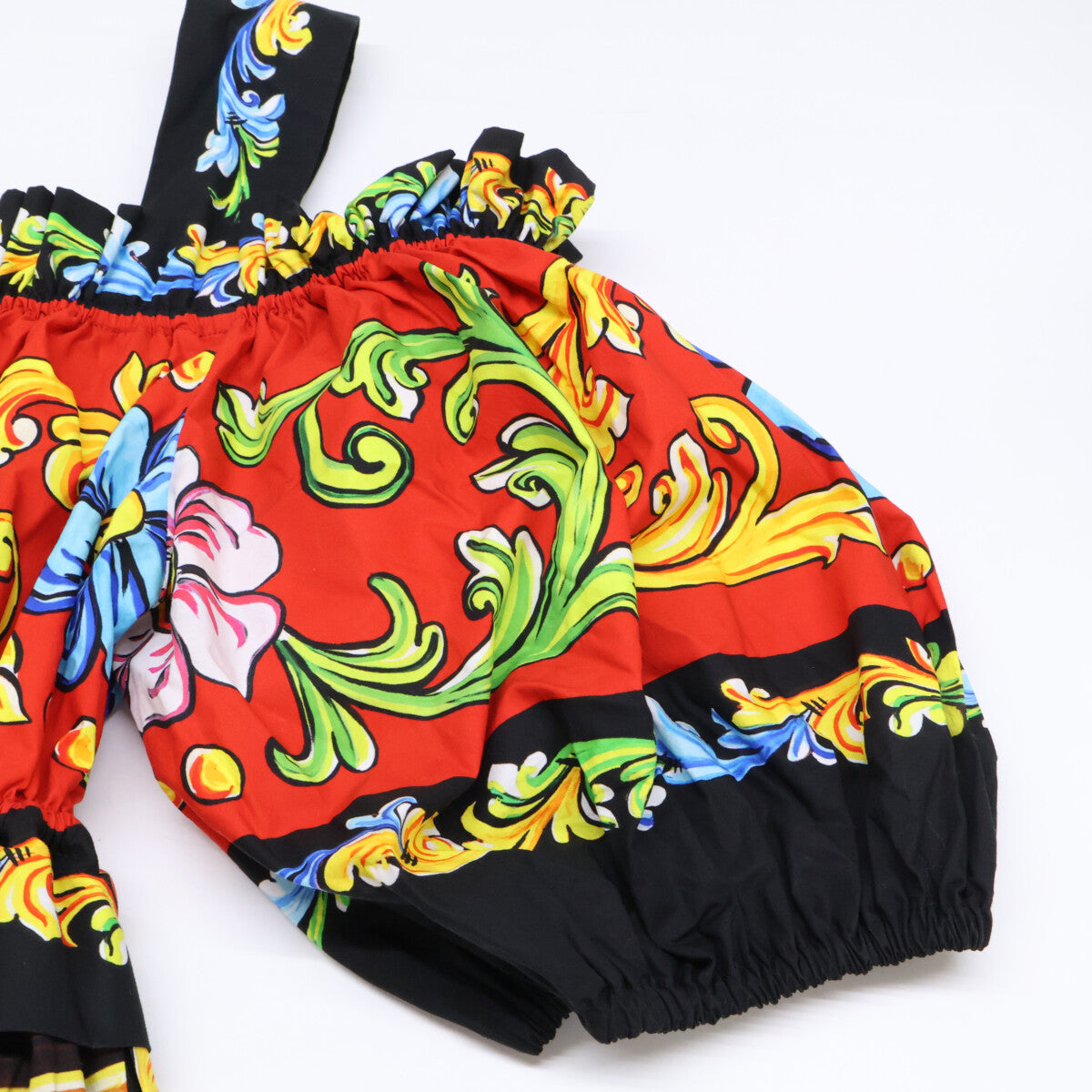 DOLCE&GABBANA ドルチェアンドガッバーナ 【美品/国内正規】F65H9T/GDS11H マヨリカ柄 ワンピース 46