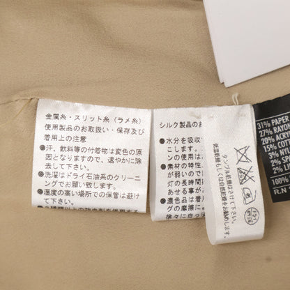 Salvatore Ferragamo サルヴァトーレフェラガモ ﾍﾞﾙﾄ付きﾗﾒ糸ﾂｲｰﾄﾞｼﾞｬｹｯﾄ ジャケット 48