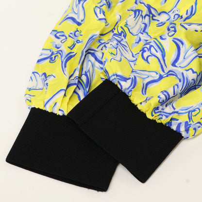 Tory Burch トリーバーチ 20年 76143 rib waist dress Yellow Swirl ワンピース 14