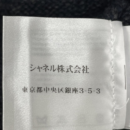 CHANEL シャネル ｽﾎﾟｰﾂﾗｲﾝ 09A P36613K02248 ｺｺﾏｰｸS/Sﾆｯﾄﾜﾝﾋﾟｰｽ ワンピース 38