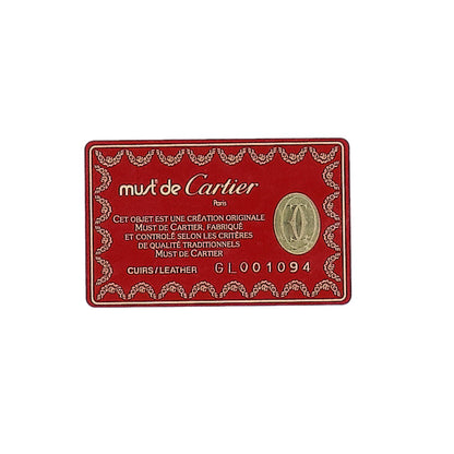 Cartier カルティエ マストライン ターンロック ショルダーバッグ