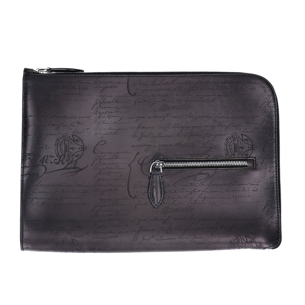 berluti ベルルッティ 【美品】ニノ TGM クラッチ ヴェネチア カーフレザー スクリット セカンドバッグ クラッチバッグ