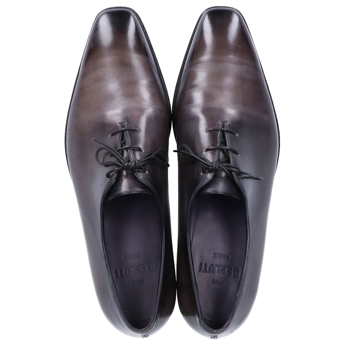 berluti ベルルッティ 【美品】S1412101 アレッサンドロ ヴェネチアレザー ホールカット シューズ 7 1/2