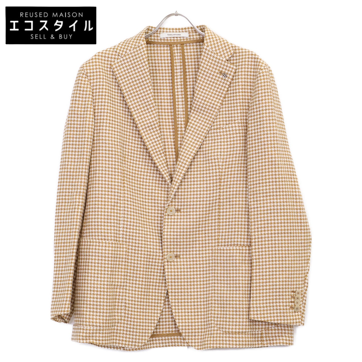 TAGLIATORE タリアトーレ G-DAKAR22K 340161 ﾘﾈﾝｺｯﾄﾝｼﾞｬｹｯﾄ ジャケット 52