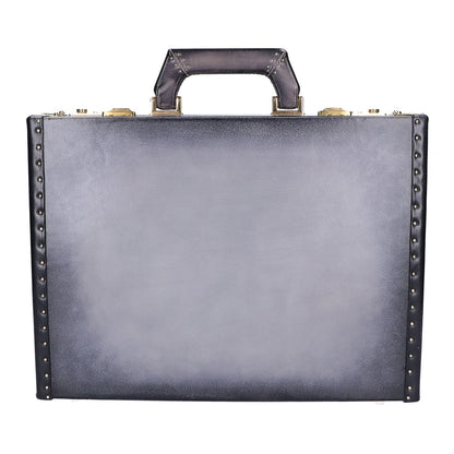 BOSPHORUS LEATHER ボスフォラス レザー Watch Collector Case パティーヌレザー 10本用 ウォッチコレクターケース スーツケース トランク