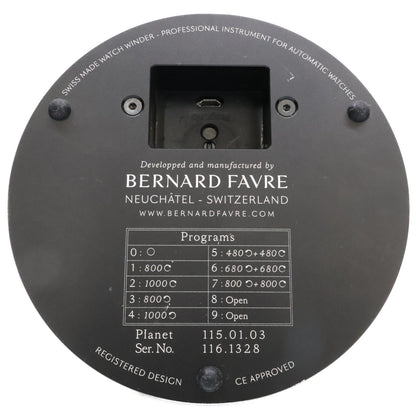 BERNARD FAVRE ベルナールファーブル 【美品】115.01.03 109910 Planet Watch Winder プラネット ウォッチワインダー その他