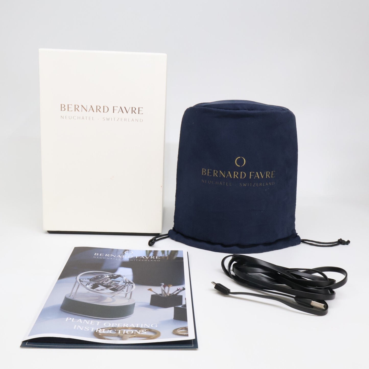 BERNARD FAVRE ベルナールファーブル 【美品】115.01.03 109910 Planet Watch Winder プラネット ウォッチワインダー その他