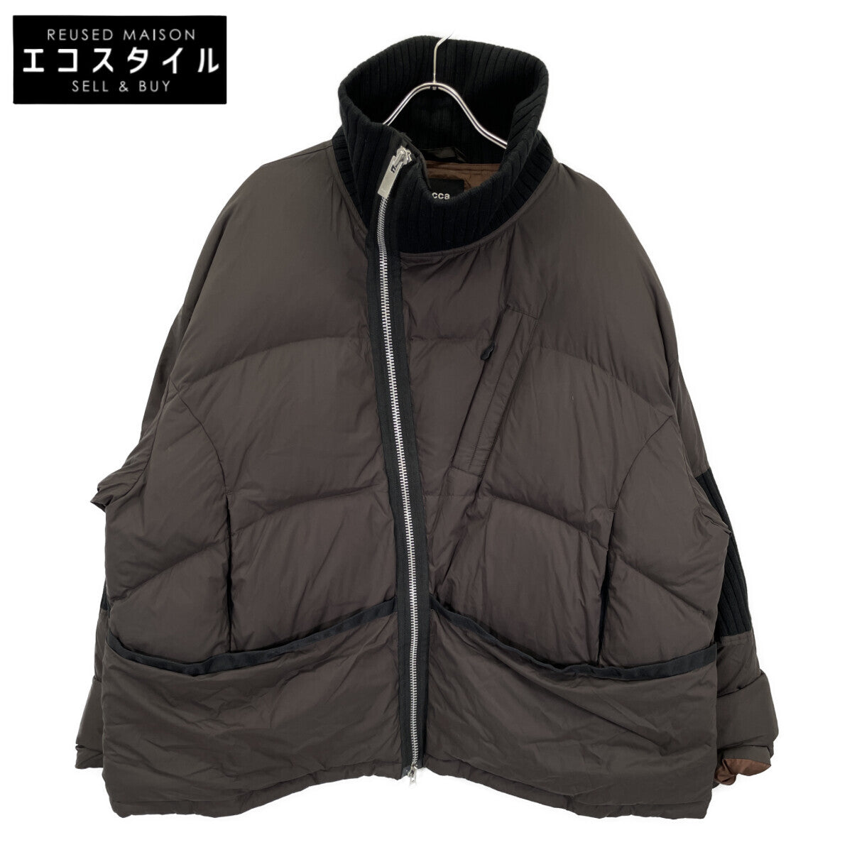 ZUCCa ズッカ ﾀﾞｰｸﾌﾞﾗｳﾝ CZ14FA531 ﾀﾞｳﾝｼﾞｬｹｯﾄ ジャケット M