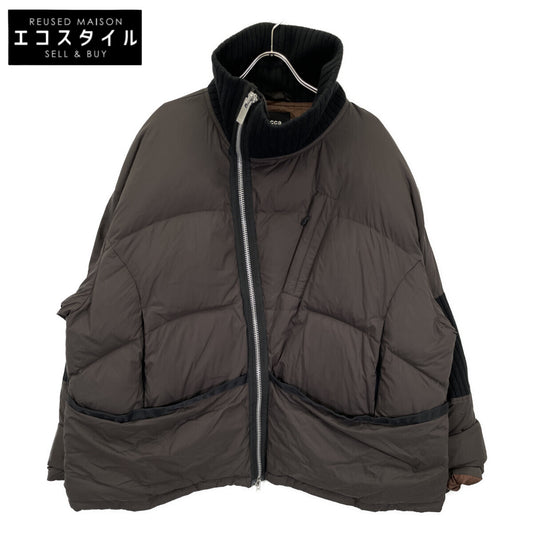 ZUCCa ズッカ ﾀﾞｰｸﾌﾞﾗｳﾝ CZ14FA531 ﾀﾞｳﾝｼﾞｬｹｯﾄ ジャケット M