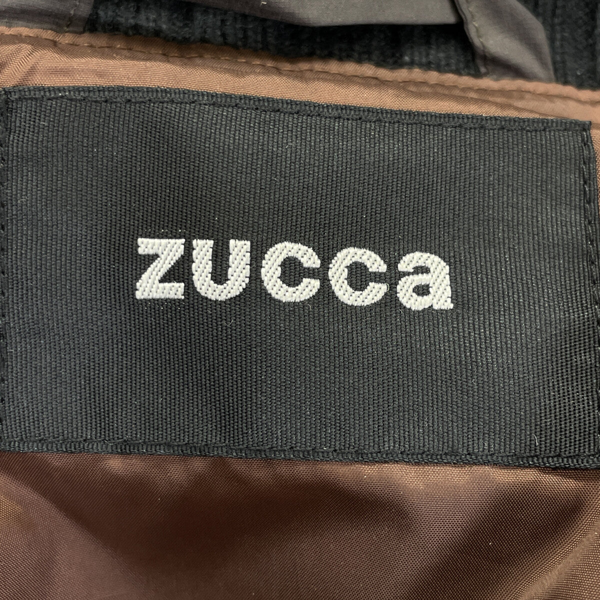 ZUCCa ズッカ ﾀﾞｰｸﾌﾞﾗｳﾝ CZ14FA531 ﾀﾞｳﾝｼﾞｬｹｯﾄ ジャケット M