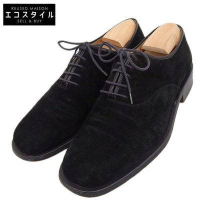 Salvatore Ferragamo サルヴァトーレフェラガモ Salvatore Ferragamo サルヴァトーレフェラガモ スエード Uチップ シューズ メンズ 黒 ブラック 7EEE TA6012 シューズ 7EEE