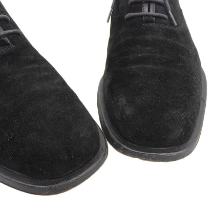 Salvatore Ferragamo サルヴァトーレフェラガモ Salvatore Ferragamo サルヴァトーレフェラガモ スエード Uチップ シューズ メンズ 黒 ブラック 7EEE TA6012 シューズ 7EEE