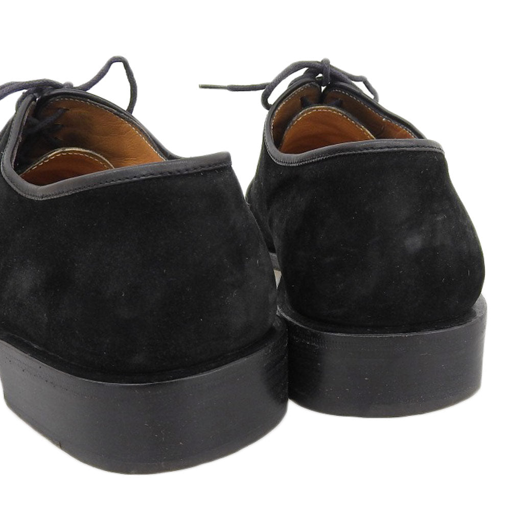 Salvatore Ferragamo サルヴァトーレフェラガモ Salvatore Ferragamo サルヴァトーレフェラガモ スエード Uチップ シューズ メンズ 黒 ブラック 7EEE TA6012 シューズ 7EEE