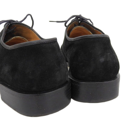 Salvatore Ferragamo サルヴァトーレフェラガモ Salvatore Ferragamo サルヴァトーレフェラガモ スエード Uチップ シューズ メンズ 黒 ブラック 7EEE TA6012 シューズ 7EEE