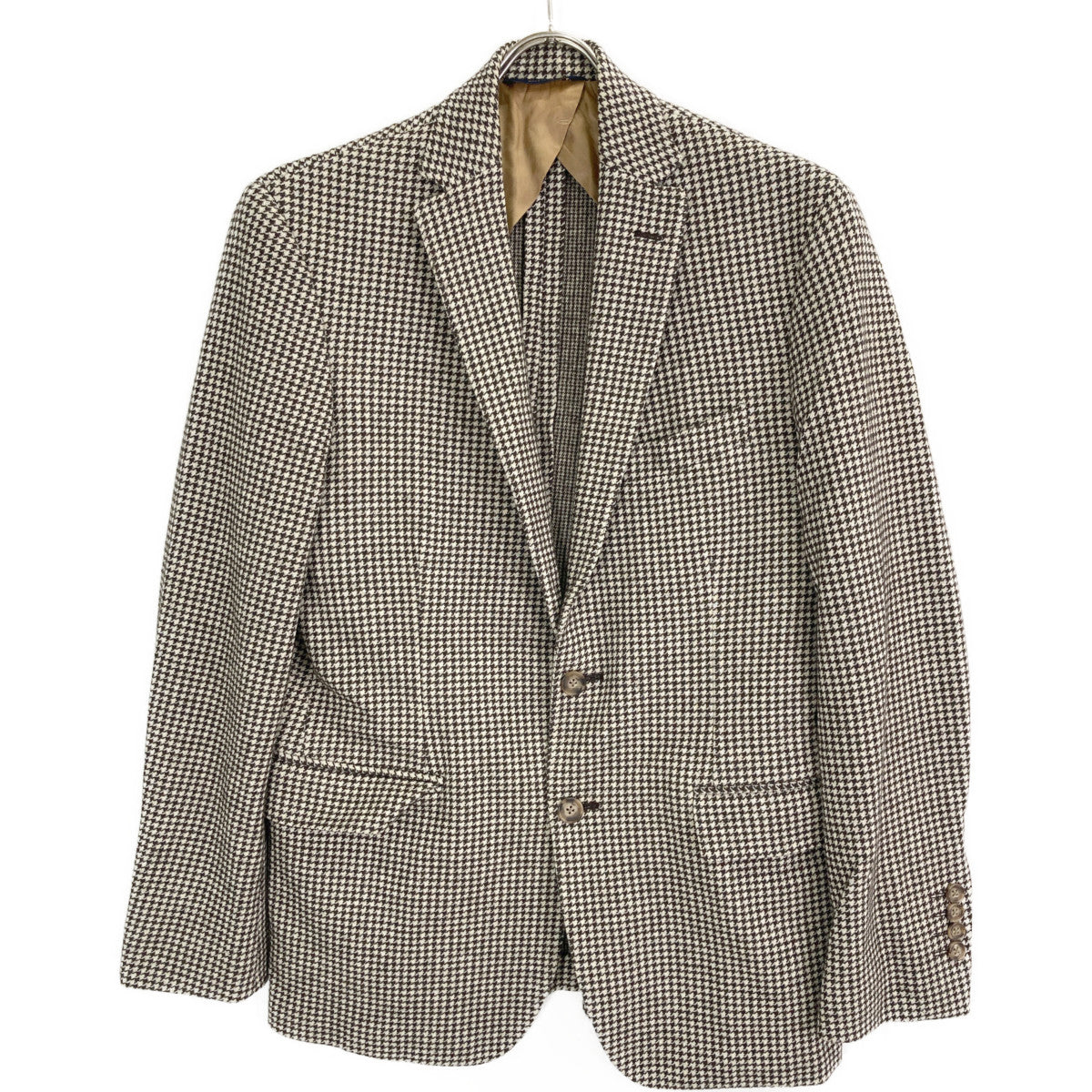 Brooks Brothers ブルックスブラザーズ 2Bﾎﾞﾀﾝ ﾊｳﾝﾄﾞﾄｩｰｽ ｻｲﾄﾞﾍﾞﾝﾂｼﾞｬｹｯﾄ ジャケット 39S