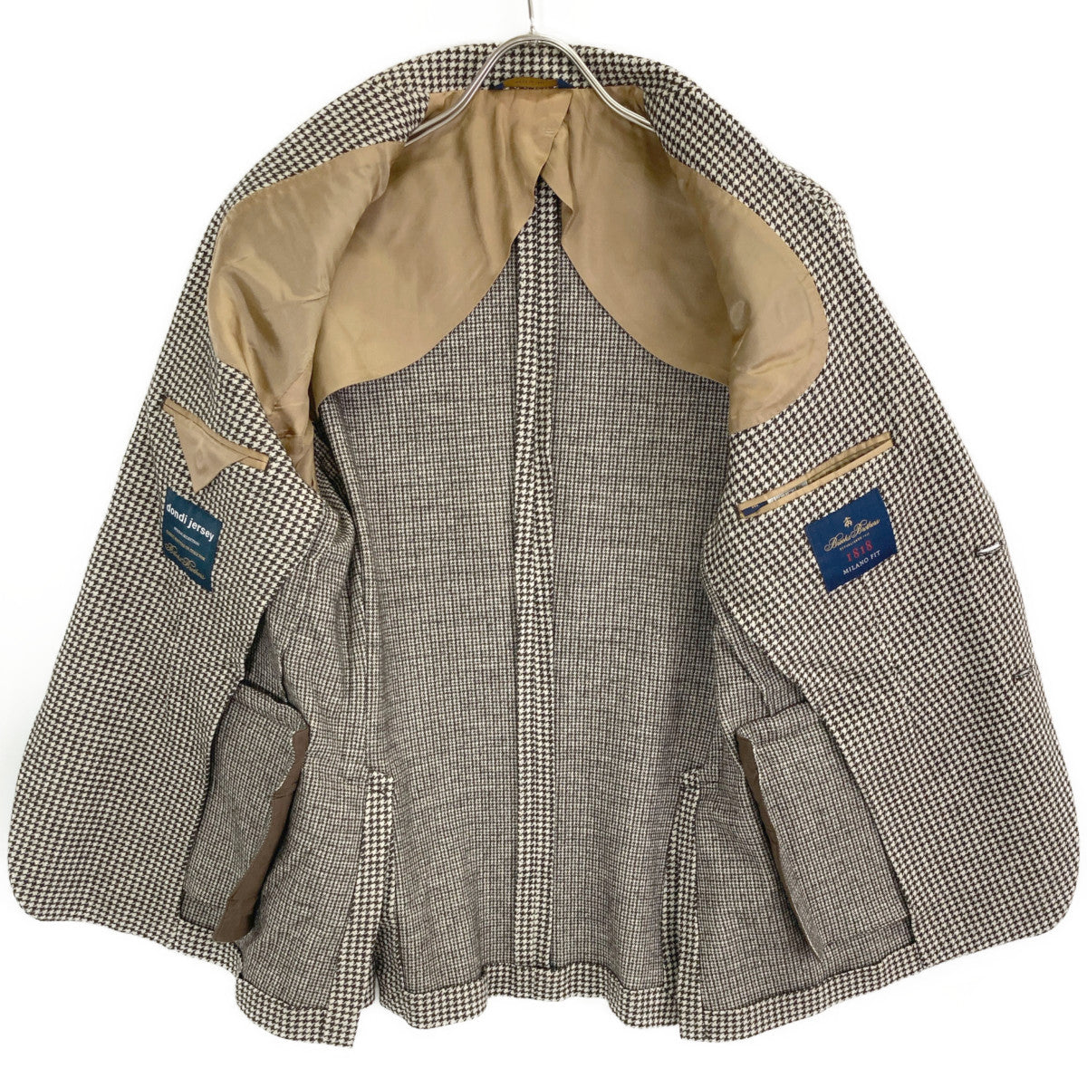 Brooks Brothers ブルックスブラザーズ 2Bﾎﾞﾀﾝ ﾊｳﾝﾄﾞﾄｩｰｽ ｻｲﾄﾞﾍﾞﾝﾂｼﾞｬｹｯﾄ ジャケット 39S
