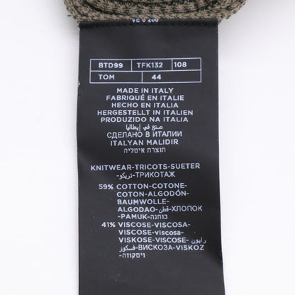 TOM FORD トムフォード BTD99 TFK132 コットン 長袖ポロシャツ/ トップス 44