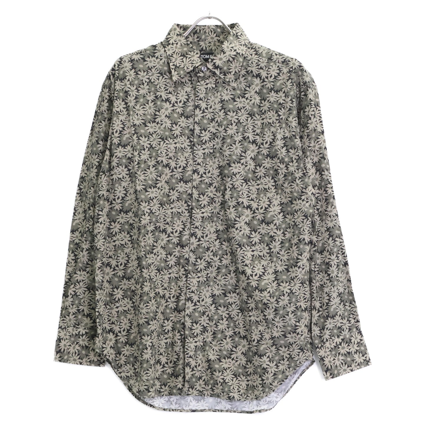 TOM FORD トムフォード 3FT941 94Y1DP ﾌﾗﾜｰﾌﾟﾘﾝﾄｼｬﾂ トップス 39