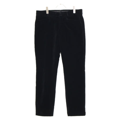 TOM FORD トムフォード ﾌﾞﾗｯｸ ﾍﾞﾙﾍﾞｯﾄ ﾄﾗｳｻﾞｰﾊﾟﾝﾂ ボトムス 7-46R