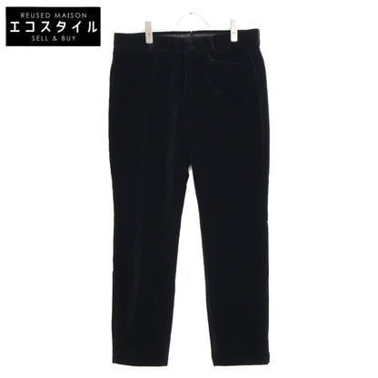 TOM FORD トムフォード ﾌﾞﾗｯｸ ﾍﾞﾙﾍﾞｯﾄ ﾄﾗｳｻﾞｰﾊﾟﾝﾂ ボトムス 7-46R