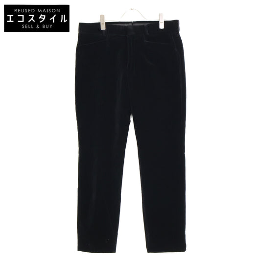 TOM FORD トムフォード ﾌﾞﾗｯｸ ﾍﾞﾙﾍﾞｯﾄ ﾄﾗｳｻﾞｰﾊﾟﾝﾂ ボトムス 7-46R