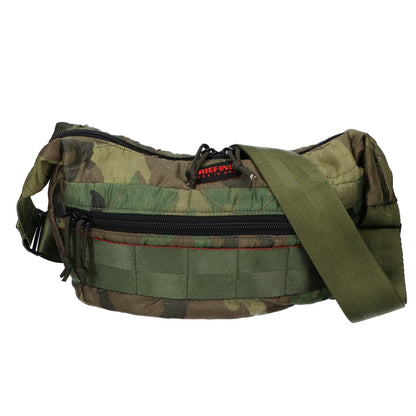 BRIEFING ブリーフィング カモフラ ナイロン キルティング ショルダーバッグ