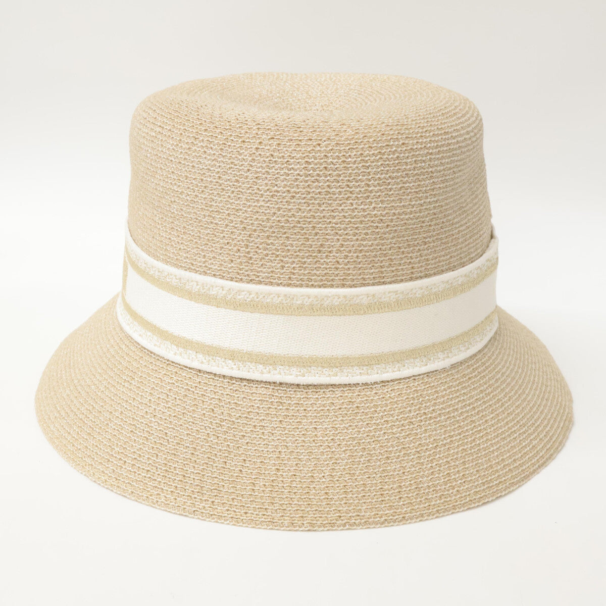 Christian Dior クリスチャンディオール 【美品/国内正規】22DRT923G157 DIORESORT リゾート ロゴテープ ストローハット 帽子 57