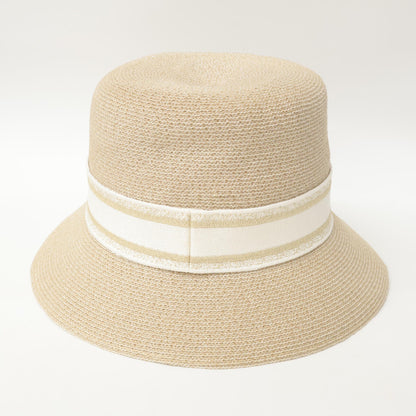 Christian Dior クリスチャンディオール 【美品/国内正規】22DRT923G157 DIORESORT リゾート ロゴテープ ストローハット 帽子 57