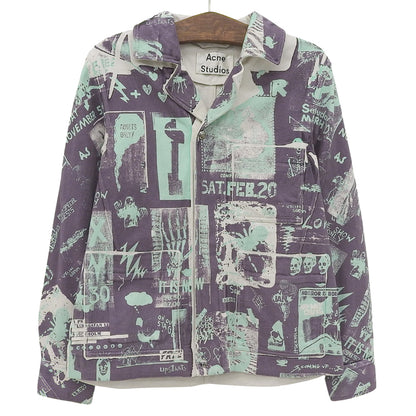 ACNE STUDIOS アクネ ストゥディオズ 総柄 ジャケット メンズ マルチカラー 44 FN-MN-OUTW000163 ジャケット 44