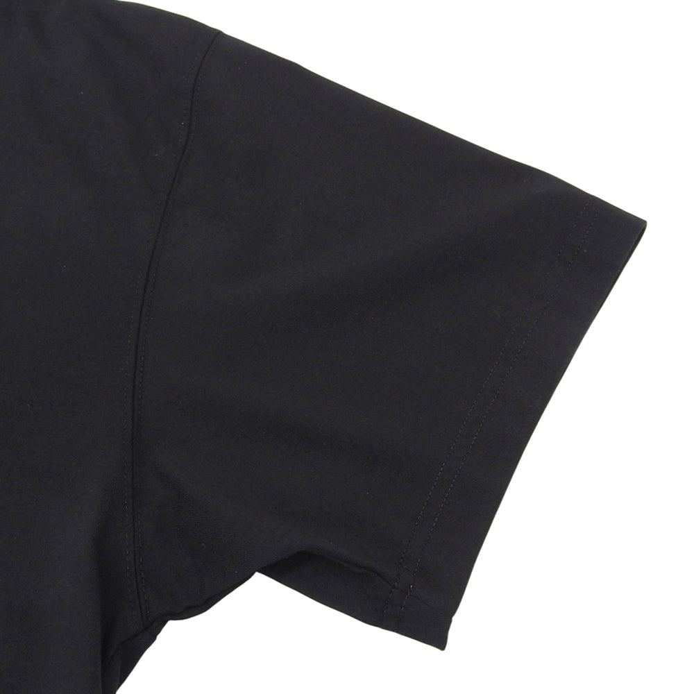 VETEMENTS ヴェトモン 新品同様 ロゴエンブロイダリーオーバーサイズ Tシャツ トップス メンズ ブラック L 20AW UAH21TR503 トップス L