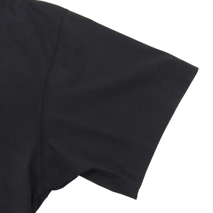 VETEMENTS ヴェトモン 新品同様 ロゴエンブロイダリーオーバーサイズ Tシャツ トップス メンズ ブラック L 20AW UAH21TR503 トップス L