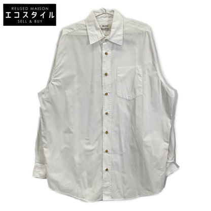 ACNE STUDIOS アクネ ストゥディオズ BB0044 ﾎﾜｲﾄ ｺｯﾄﾝ100 ATLENT NEW SOFT POP ｼｬﾂ トップス 44