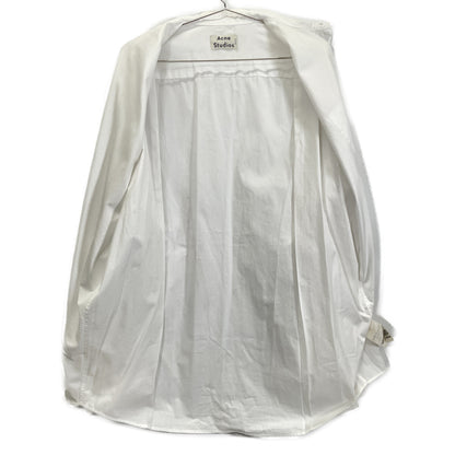 ACNE STUDIOS アクネ ストゥディオズ BB0044 ﾎﾜｲﾄ ｺｯﾄﾝ100 ATLENT NEW SOFT POP ｼｬﾂ トップス 44