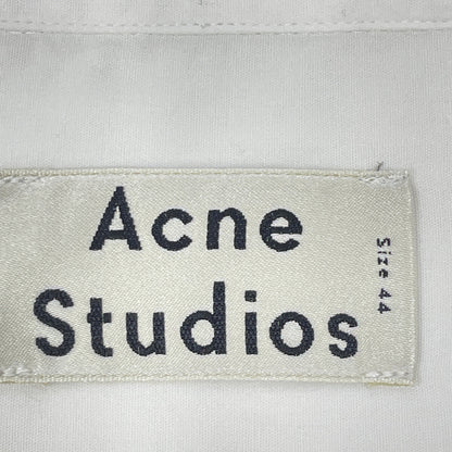 ACNE STUDIOS アクネ ストゥディオズ BB0044 ﾎﾜｲﾄ ｺｯﾄﾝ100 ATLENT NEW SOFT POP ｼｬﾂ トップス 44