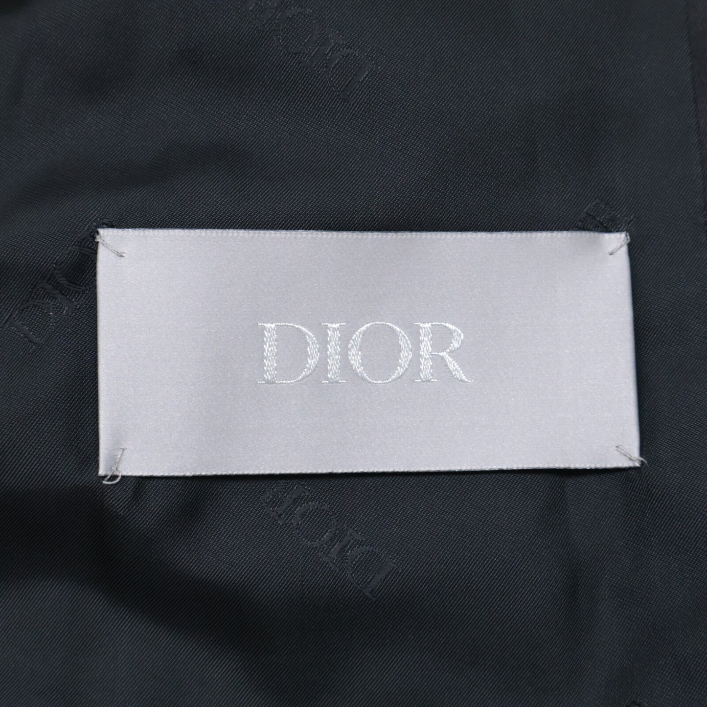 DIOR ディオール 美品 国内正規 943C439A4732 サドルポケット ボンバー ジャケット 48
