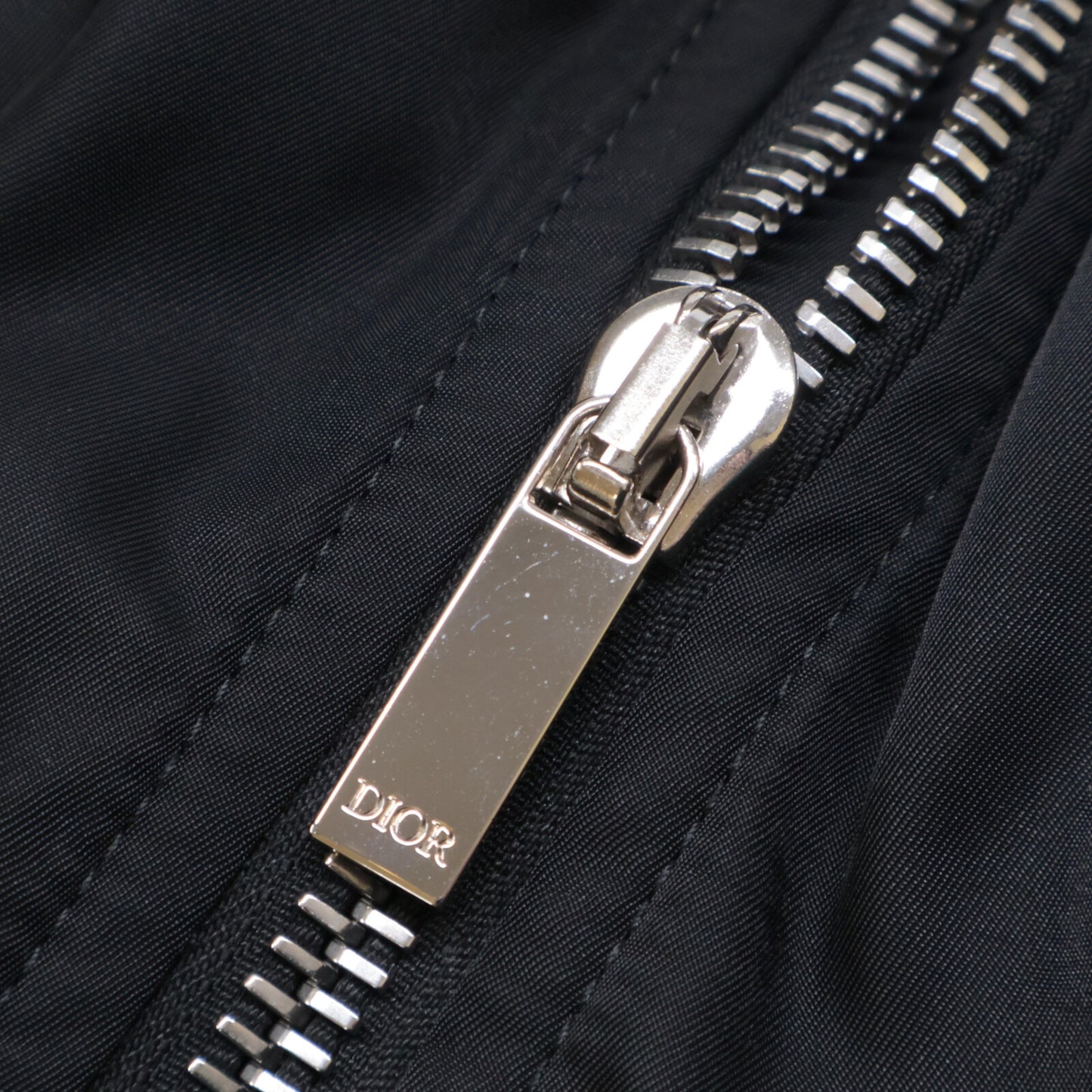 DIOR ディオール 美品 国内正規 943C439A4732 サドルポケット ボンバー ジャケット 48