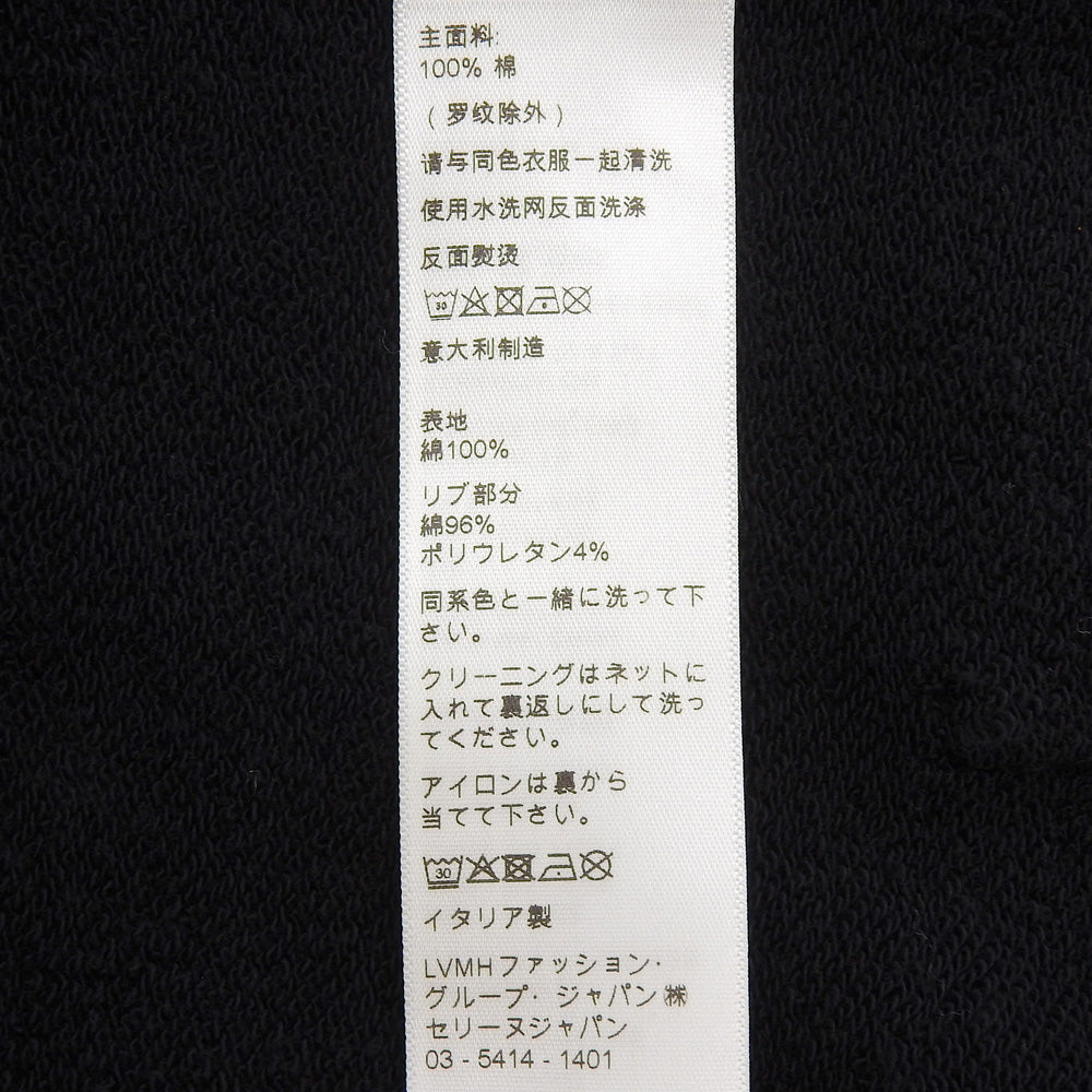 CELINE セリーヌ バックロゴ カーディガン トップス メンズ ブラック XS 2Y672670Q トップス XS