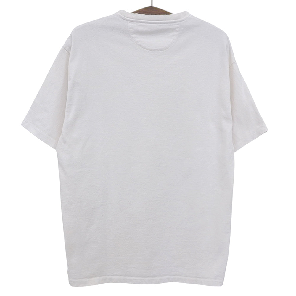 VALENTINO ヴァレンティノ VLTNロゴ コットン Tシャツ トップス メンズ ホワイト 白 XL トップス XL