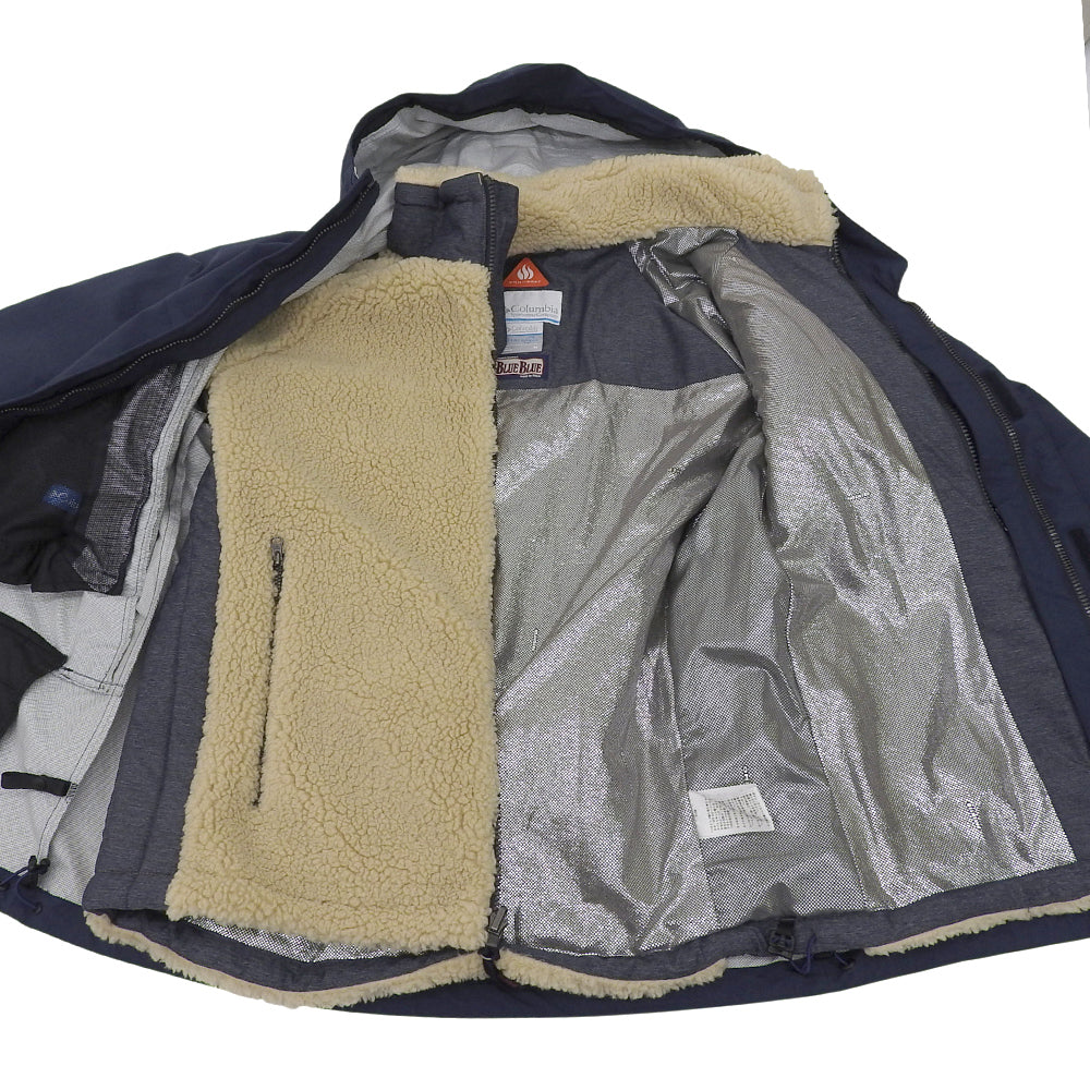 Columbia コロンビア インターチェンジ マウンテンパーカー メンズ ネイビー M PM5500 ジャケット M