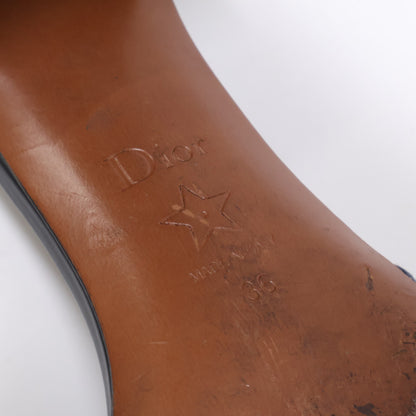 Christian Dior クリスチャンディオール Dway ロゴ エンブロイダリー ヒール シューズ 36